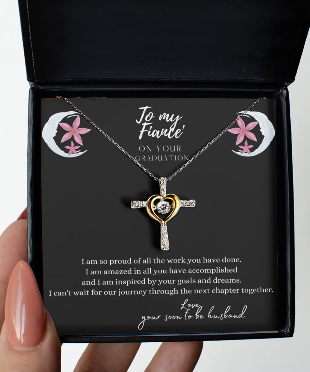 Gold Cross Necklace for Women - Elegant Graduation Gift for Her, Fiance & Special Occasions | Perfect for Church, Weddings & Everyday Wear