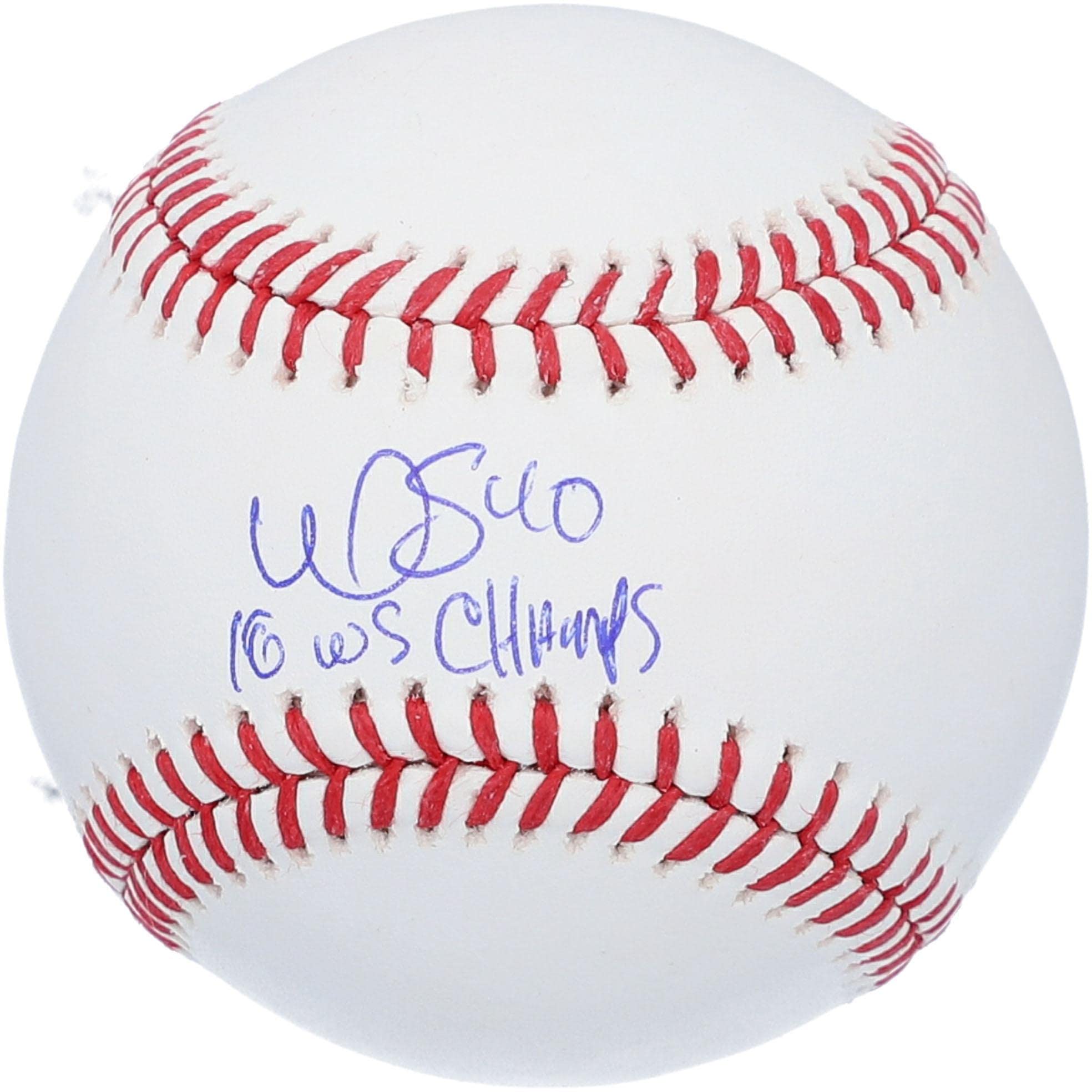 Wilson Contreras Chicago Cubs Autographed Baseball with 