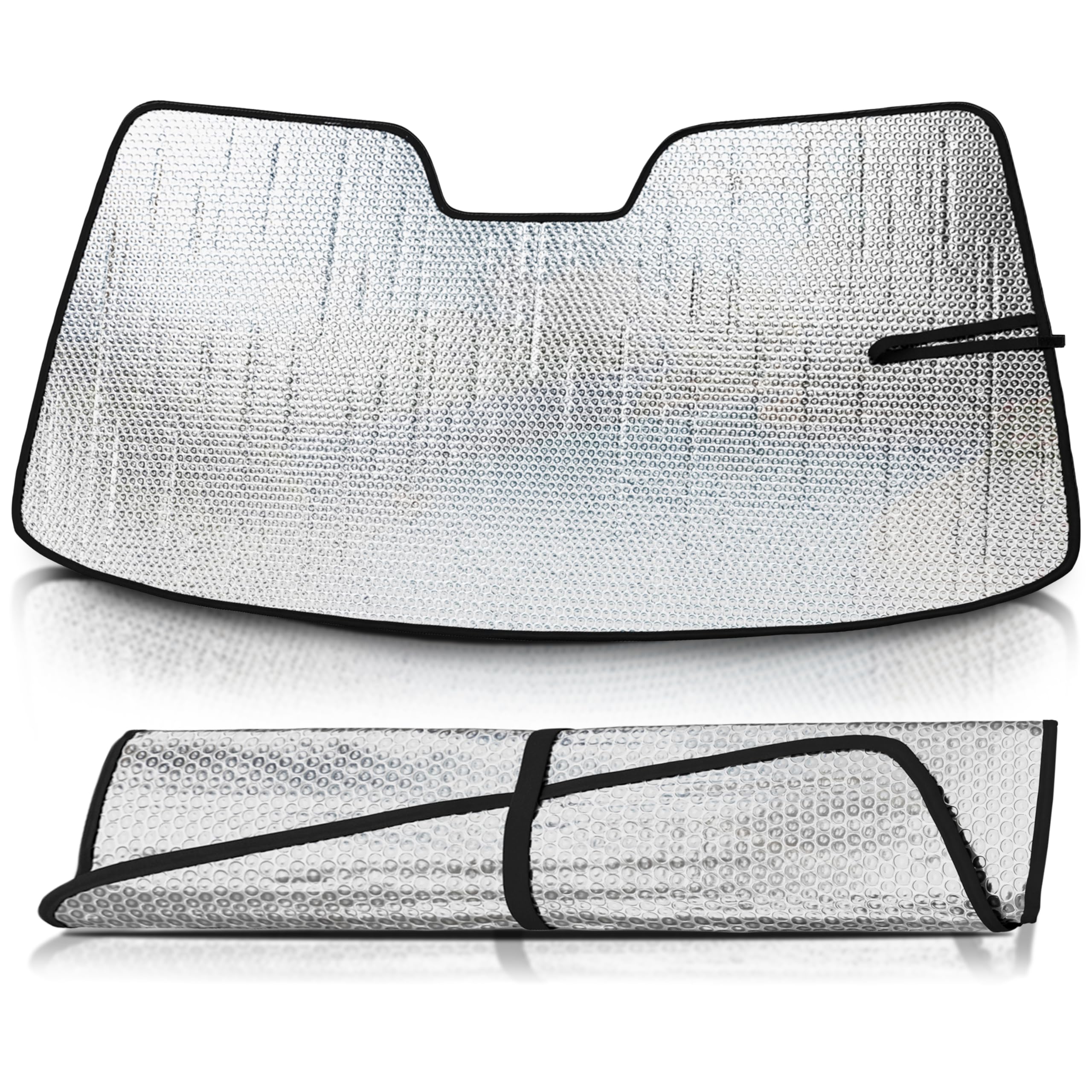 Autotech Park Custom-Fit Sunshade for 2016-2025 Chevrolet Malibu - UV Protection Front Windshield Sun Shade for Car, Perfect for Summer Parking & Heat Protection