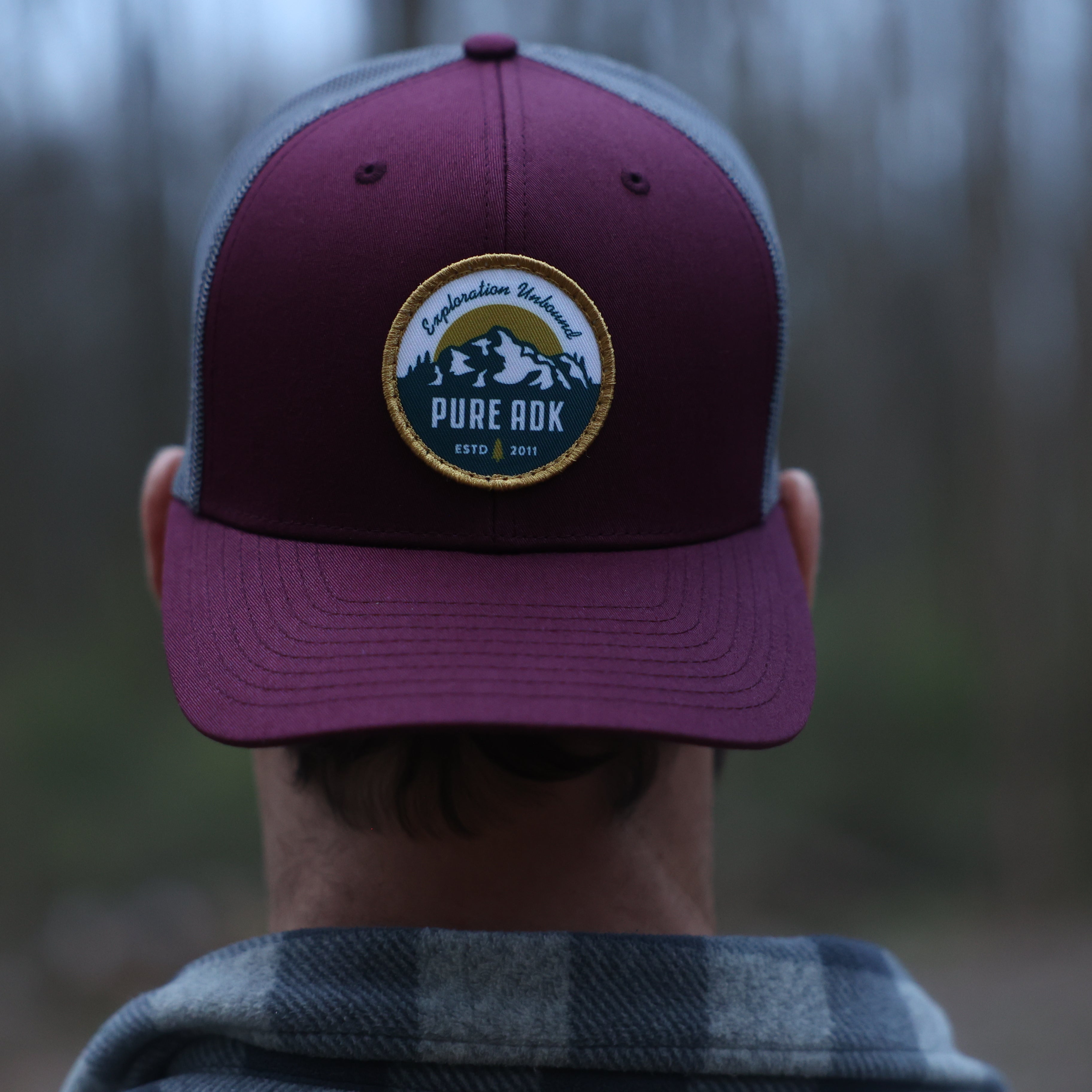 Pioneer Mesh Snapback Hat - Adjustable Baseball Cap for Men & Women - Breathable & Lightweight for Outdoor Sports, Hiking, Running, and Casual Wear