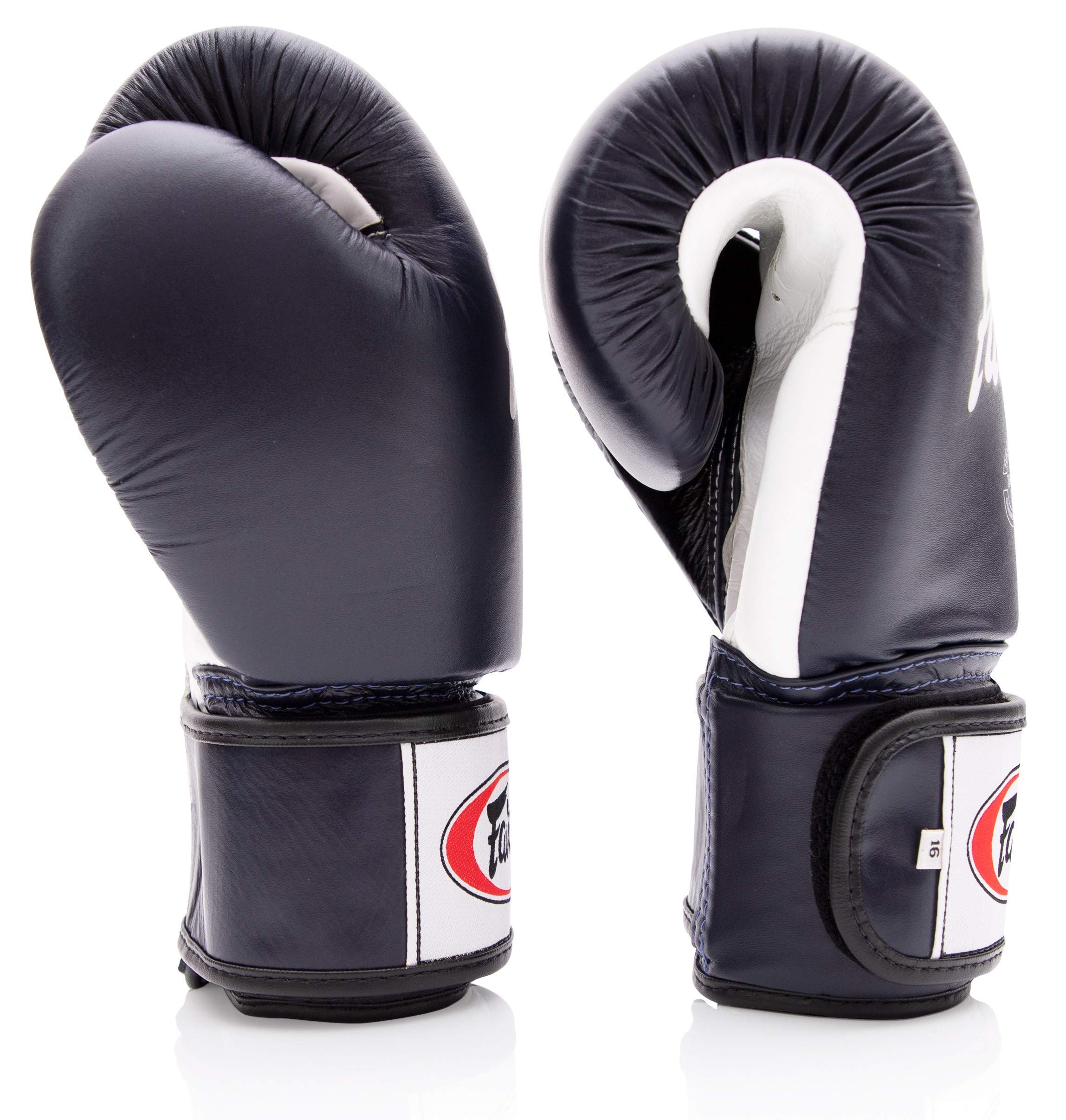 Fairtex BGV1 Muay Thai Boxing Gloves for Men, Women & Kids - Premium MMA Training Gloves for Sparring & Martial Arts | Lightweight, Shock Absorbent Punching Gloves for Kickboxing, Bag Work & Fitness Training