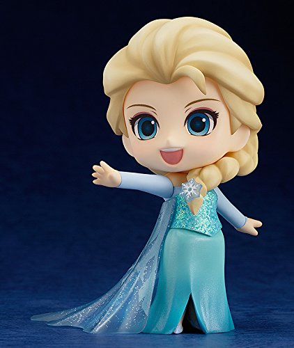 Frozen Elsa Nendoroid Action Figure - Collectible Disney Princess Doll with Multiple Poses & Accessories - Perfect for Display, Gifts, and Anime Fans