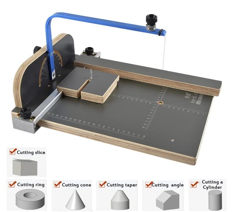 Professional Adjustable Hot Wire Foam Cutter Table - Precision Styrofoam Cutting Machine for DIY Model Building, Arts & Crafts, Cosplay Props - Perfect for Hobbyists, Architects & Crafters