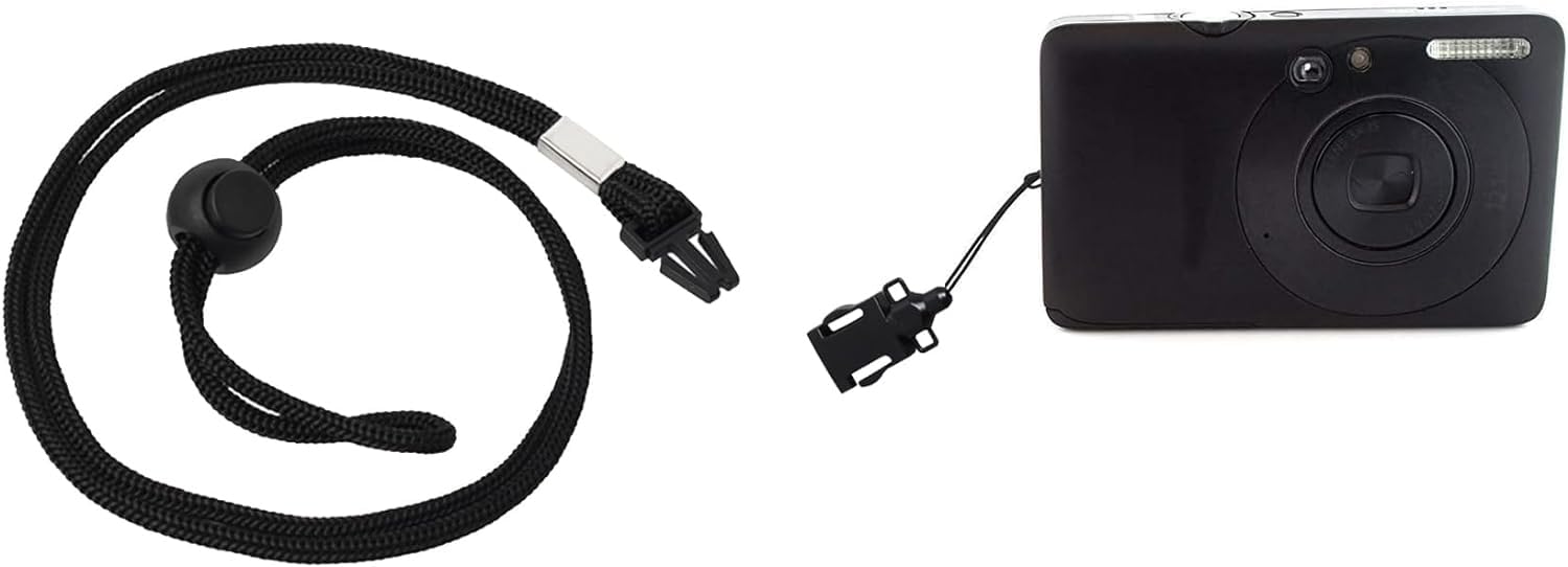 Adjustable Digital NC Neck Strap (Lanyard Style) with Quick-Release for Canon PowerShot SX70 HS Camera - Perfect for Travel, Hiking & Outdoor Photography