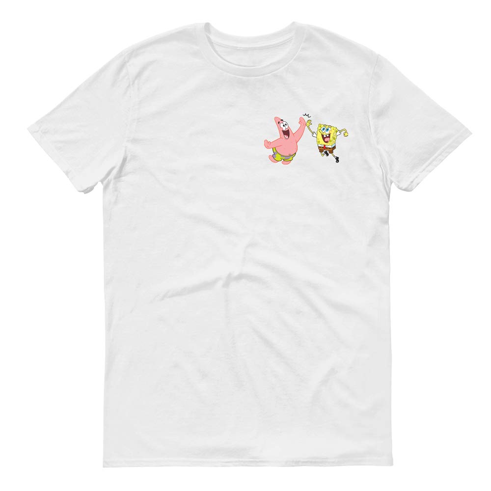 SpongeBob SquarePants Graphic T-Shirt for Men & Women - Funny Cartoon Short Sleeve Tee - Casual Cotton Shirt for Fans, Gifts, Parties & Everyday Wear