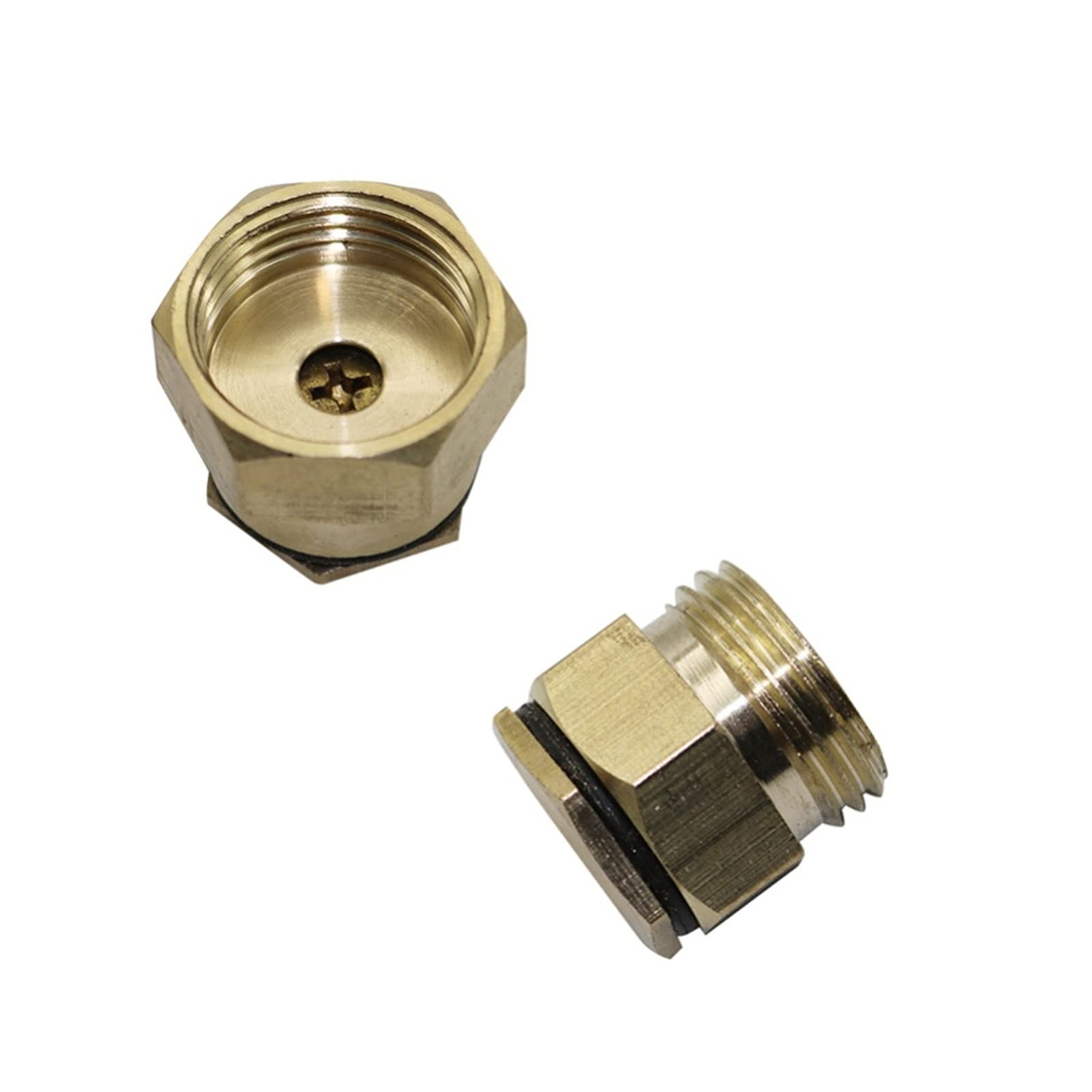 Adjustable Copper Garden Irrigation Dripper Nozzle - Fine Mist Spray for Greenhouse, Dust Removal & Cooling (50 Pack, Copper) - Perfect for Hydroponics, Vertical Gardens & Plant Misting Systems
