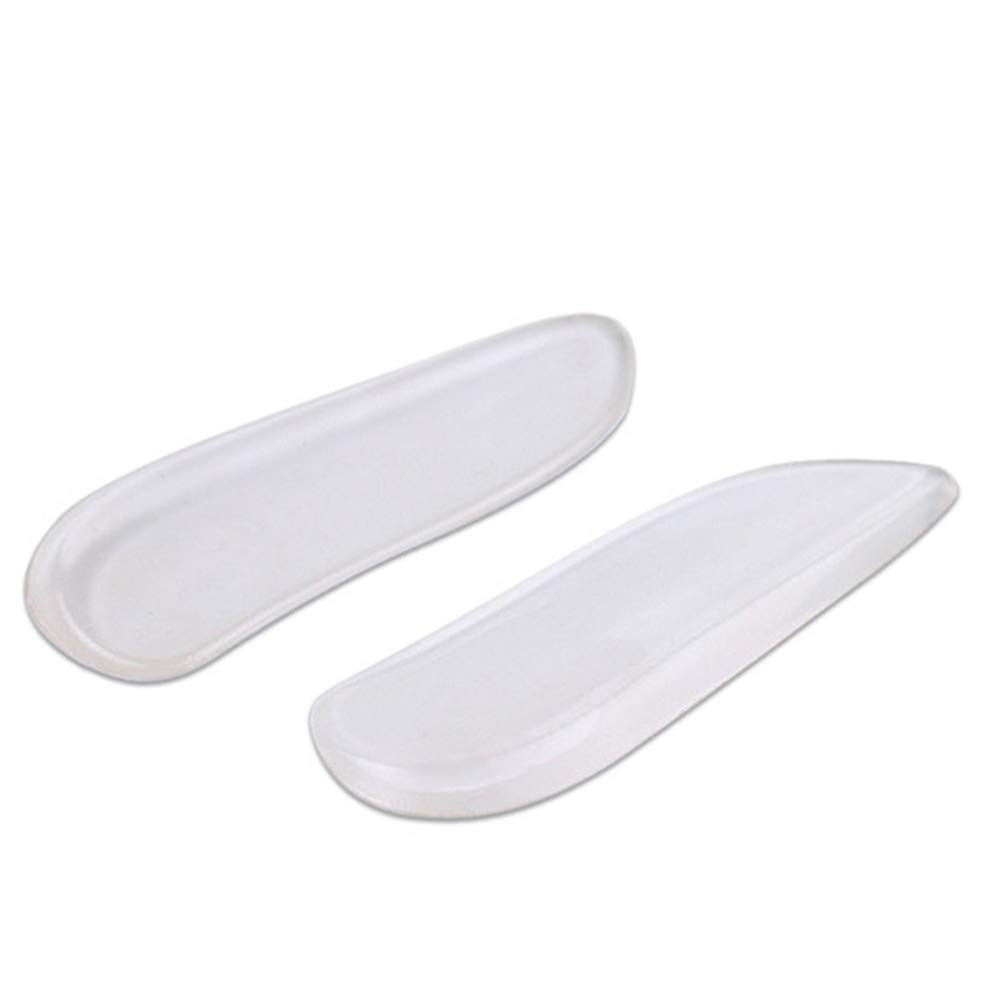 Orthotic Gel Insoles for Heel Pain Relief - Silicone Cushioned Shoe Inserts for Comfort & Support - Perfect for Running, Walking & Standing All Day