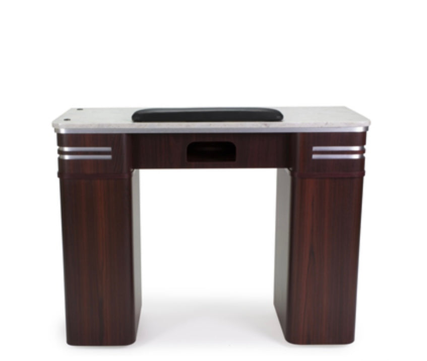 Professional Avon Manicure Table for Nail Salons & Home Use - Portable Nail Art Station with Adjustable Height & Storage