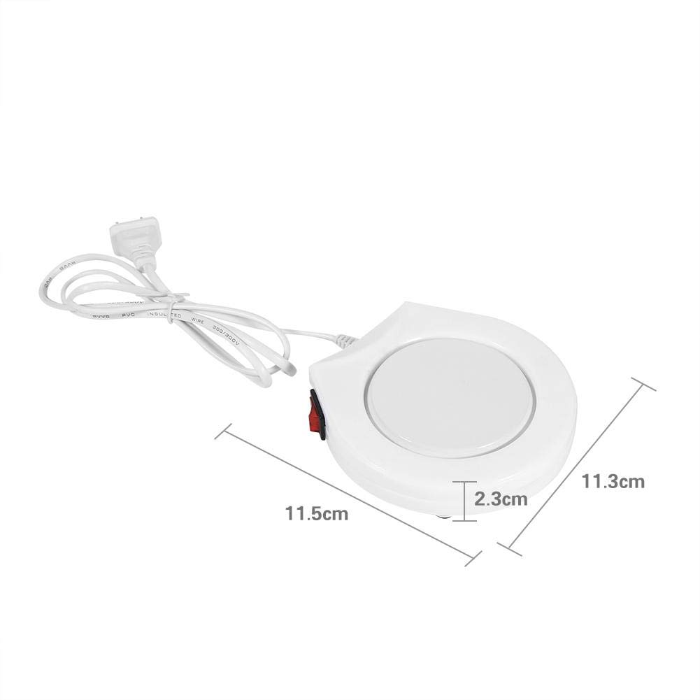 Electric Coffee Mug Warmer - 110V Portable Heater for Desk, Tea & Milk - US Plug