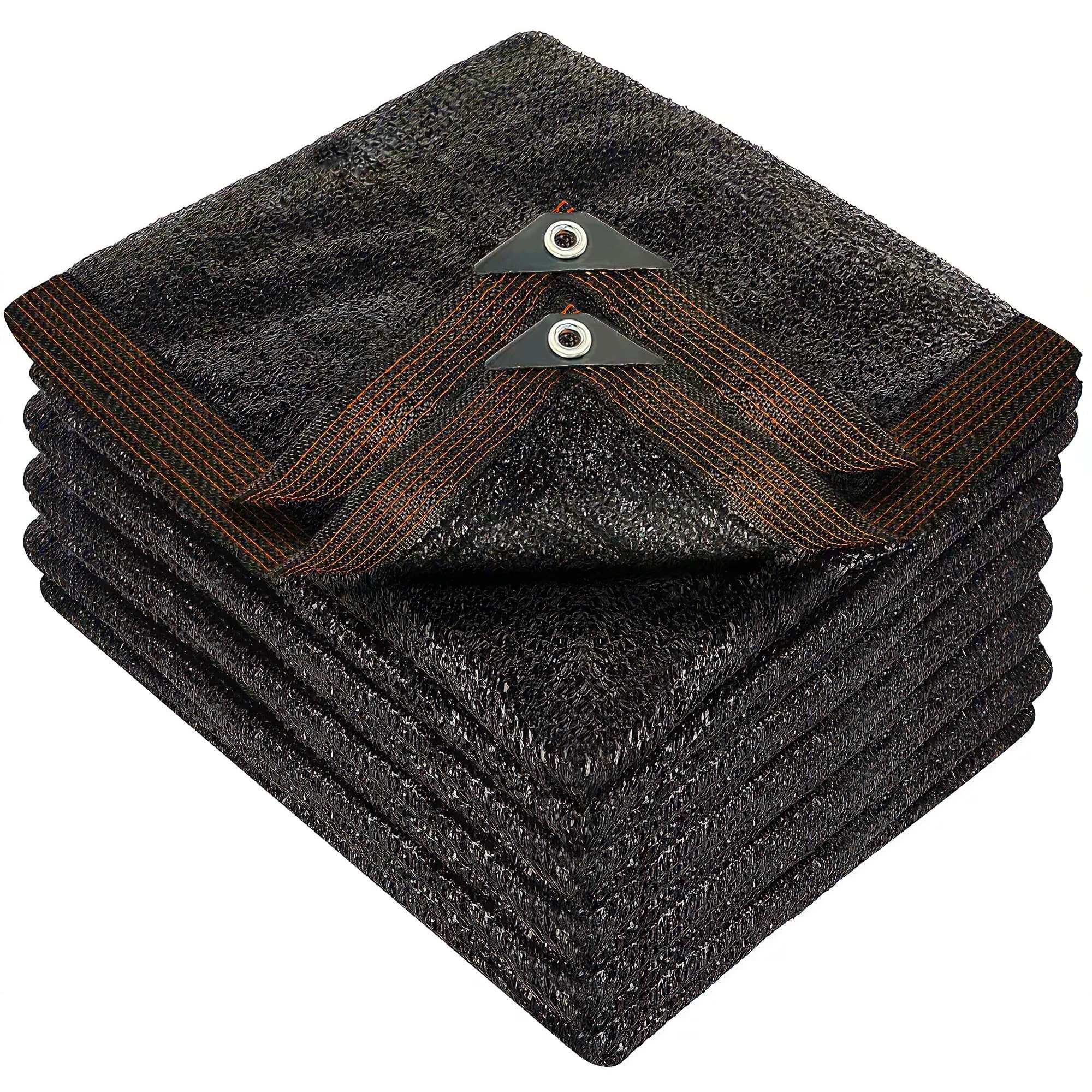 Winemana 70% Black Shade Cloth - 20x20 FT Durable UV-Resistant Mesh Tarp with Reinforced Grommets & Taped Edges | Garden Sun Shade Netting for Plant Protection, Greenhouse Cover, Patio Shade, Tomato Growth, Chicken Coop & Kennel Shelter | Perfect for Outdoor Gardening, Agriculture & Pet Shelter Solutions