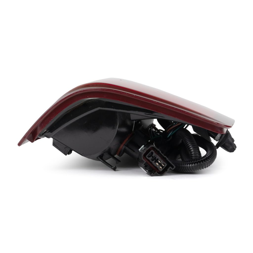 2011-2014 Chevy Silverado 2500 Passenger Side Tail Light Assembly - 1st Design with Bulbs, Single Rear Wheel, Dual Filament, Back-Up Light - CAPA Certified Replacement for GM2801207 & 25958483 | Perfect for Truck Restoration & Nighttime Safety Upgrades