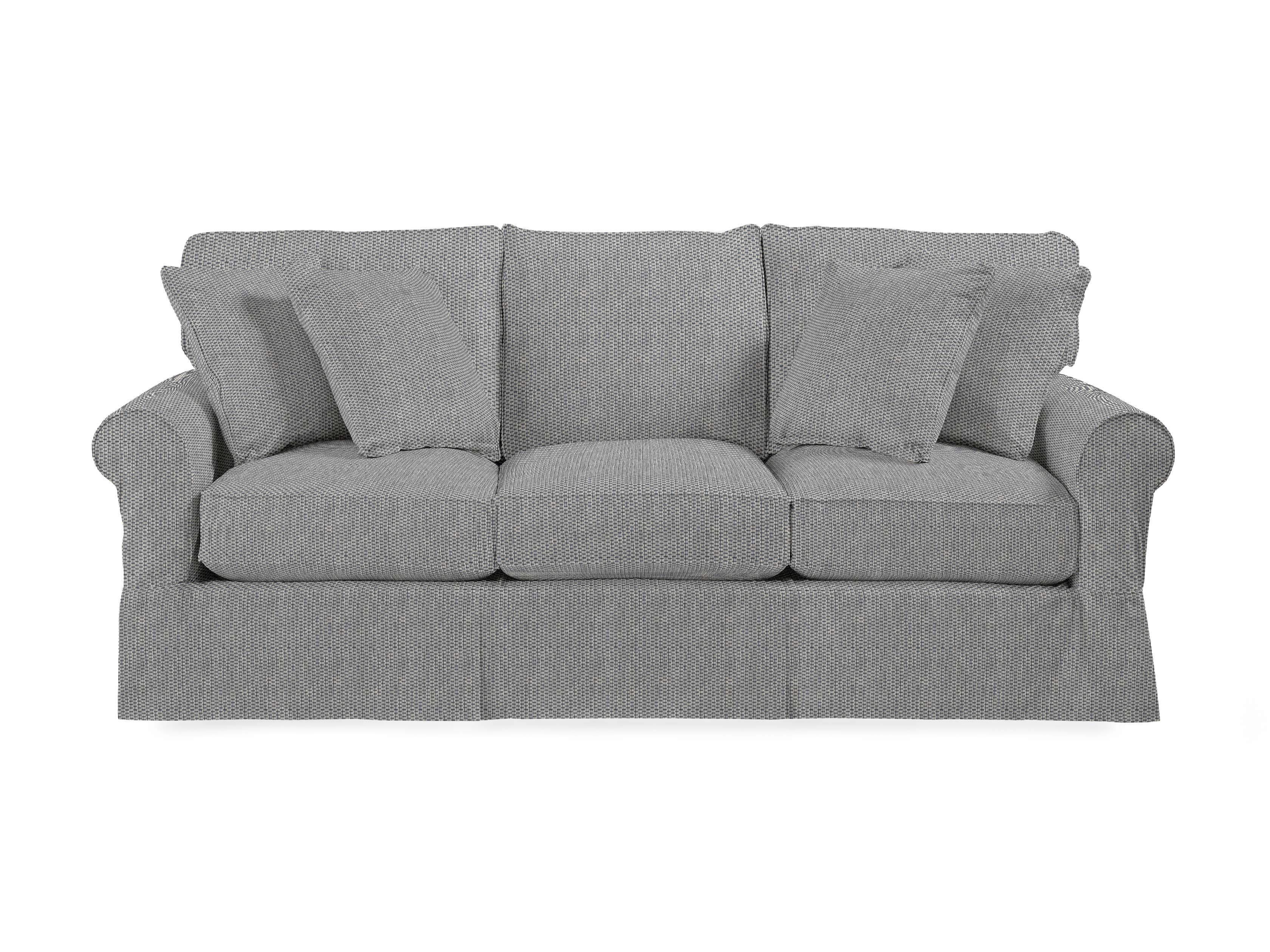 Baldwin Slipcovered Sofa - Modern Comfortable Fabric Couch for Living Room, Home Decor & Relaxation | Perfect for Family Gatherings & Cozy Evenings
