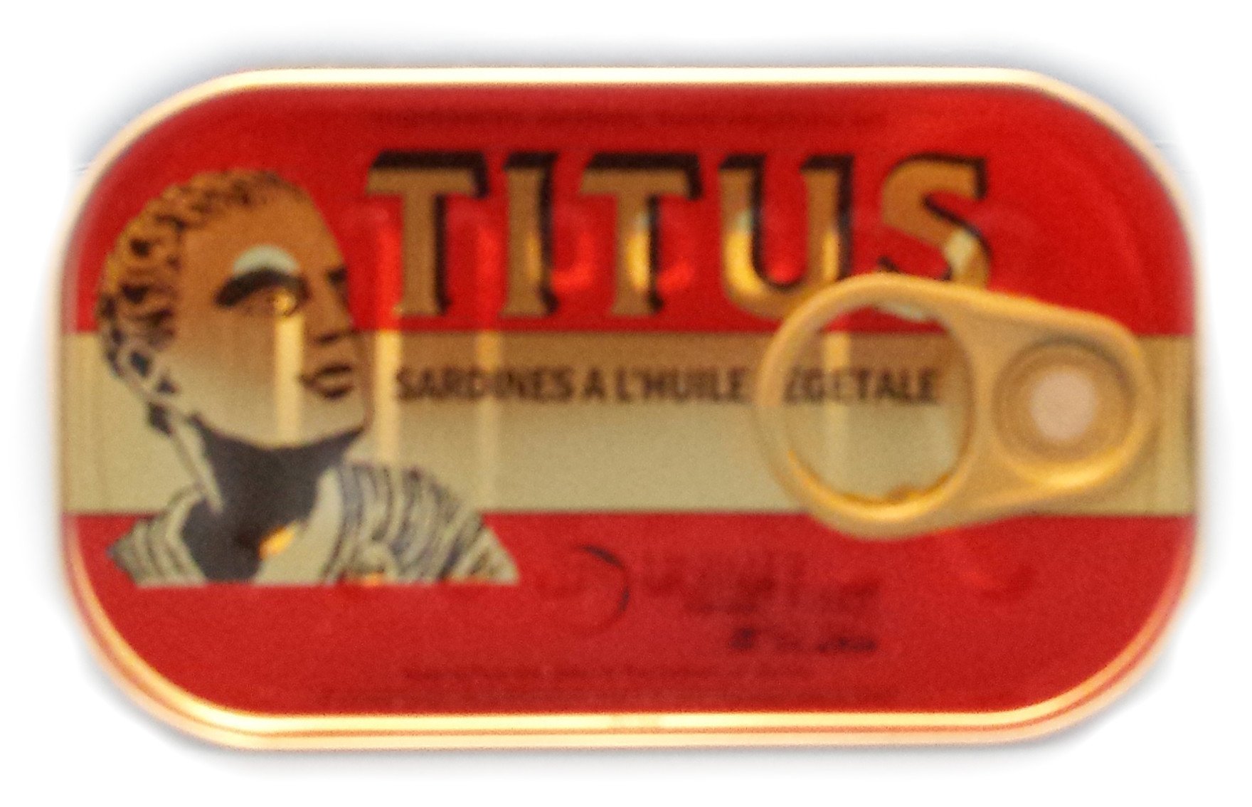 Premium Titus Sardines in Vegetable Oil - High Protein, Omega-3 Rich Canned Fish for Salads, Sandwiches & Healthy Snacks