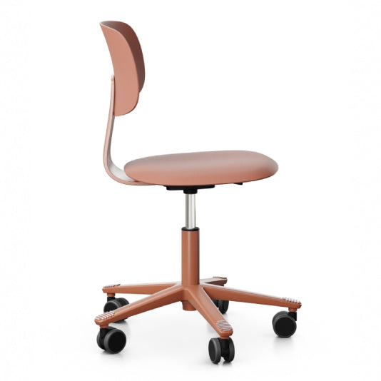 HÅG Tion 2100 Ergonomic Office Chair - Blush Rose Pink Mesh Back Support for Home & Workspace Comfort