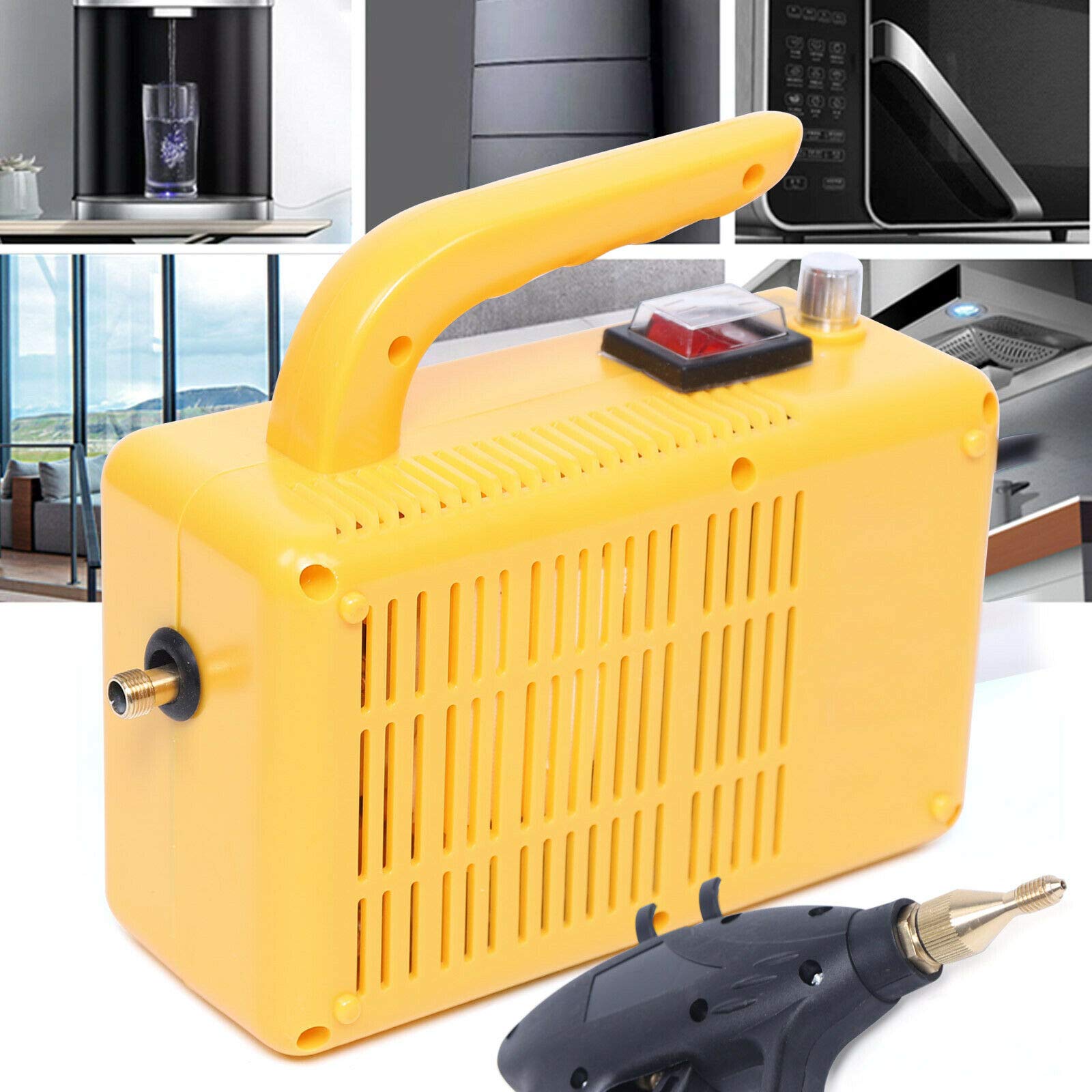 LOYALHEARTDY Handheld Portable Steam Cleaner - High Pressure Steam Cleaner for Home, Kitchen, Bathroom, Upholstery & Furniture | Perfect for Deep Cleaning Floors, Tiles, Grout, Appliances & More