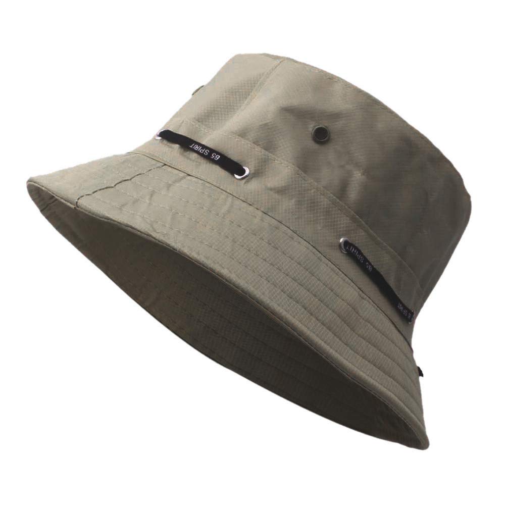 Unisex UPF 50+ Wide Brim Bucket Hat - Summer Travel Sun Hat for Outdoor Sun Protection - Perfect for Beach, Hiking & Vacation