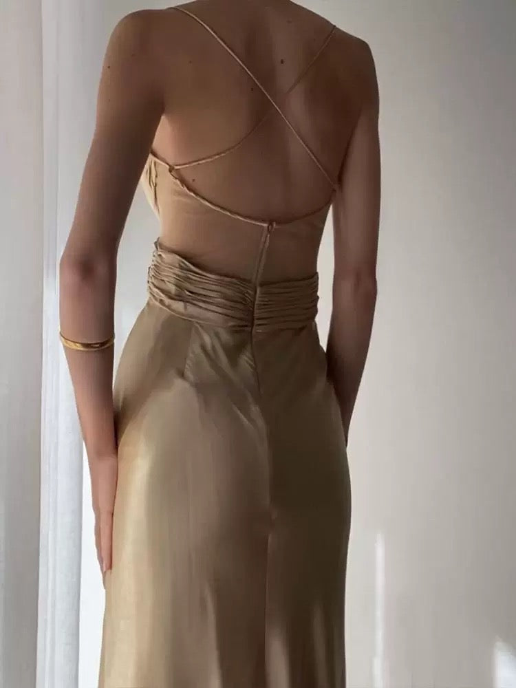 Elegant Backless A-Line Satin Prom Dress for Formal Parties & Special Occasions - Style J5621 | Perfect for Homecoming, Graduation & Evening Events