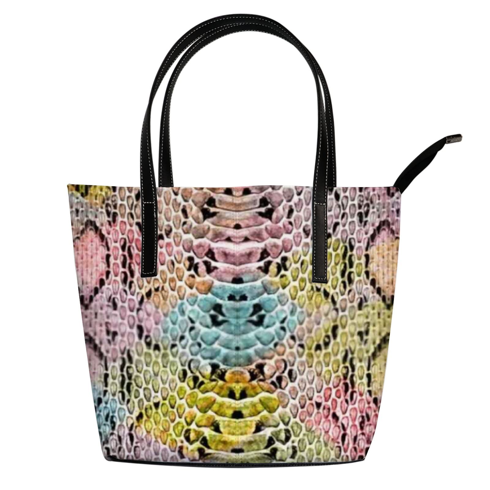 Premium Leather Tote Bag for Women - Stylish Crossbody Handbag for Work, Travel & Everyday Use