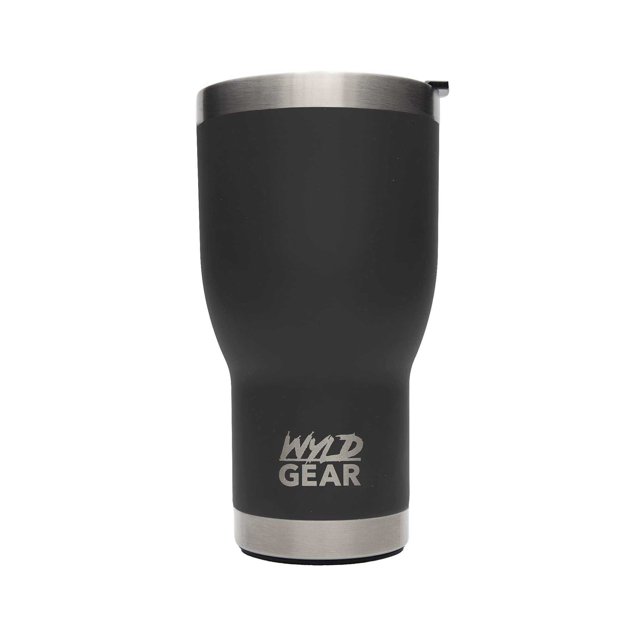 Wyld Insulated Tumbler - 30oz (887ml) Stainless Steel Vacuum Flask, Grey - Keeps Drinks Hot/Cold for Hours - Perfect for Coffee, Tea, Water & Outdoor Activities