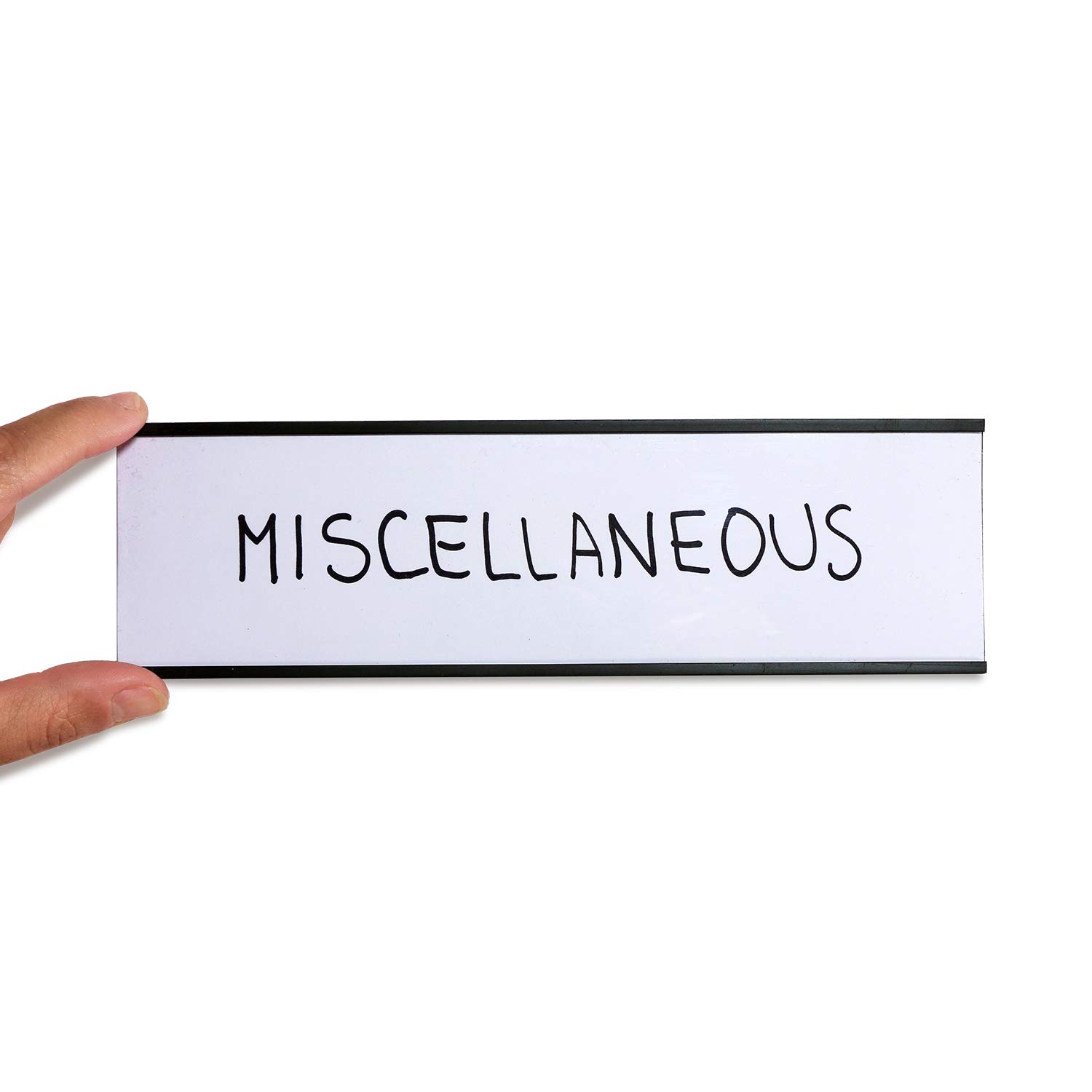 SmartSign Magnetic C Channel Label Holders - 2.5
