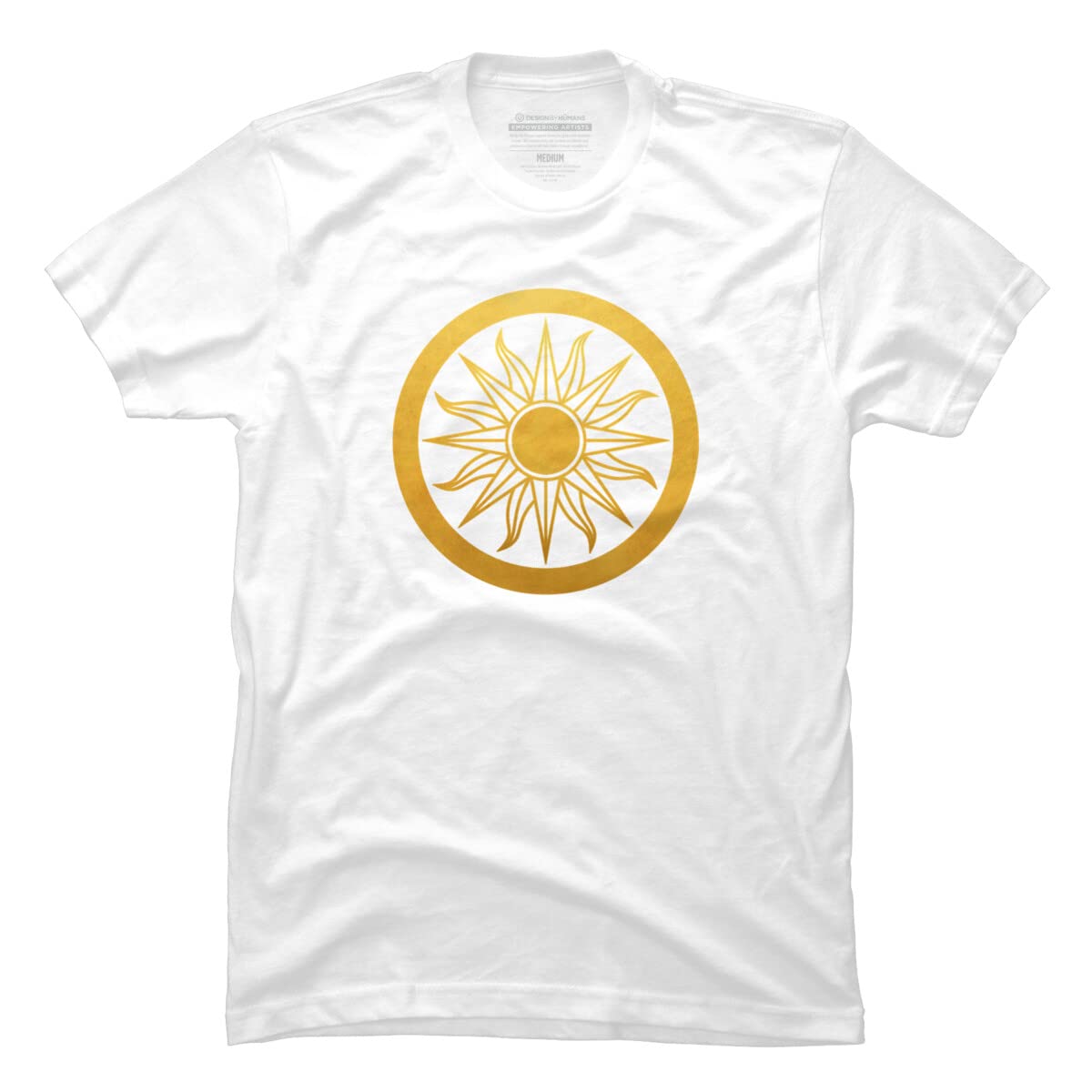 Design By Humans Men's Solar by Timea Graphic T-Shirt - Comfortable Cotton Tee for Casual Wear, Street Style & Everyday Outfits