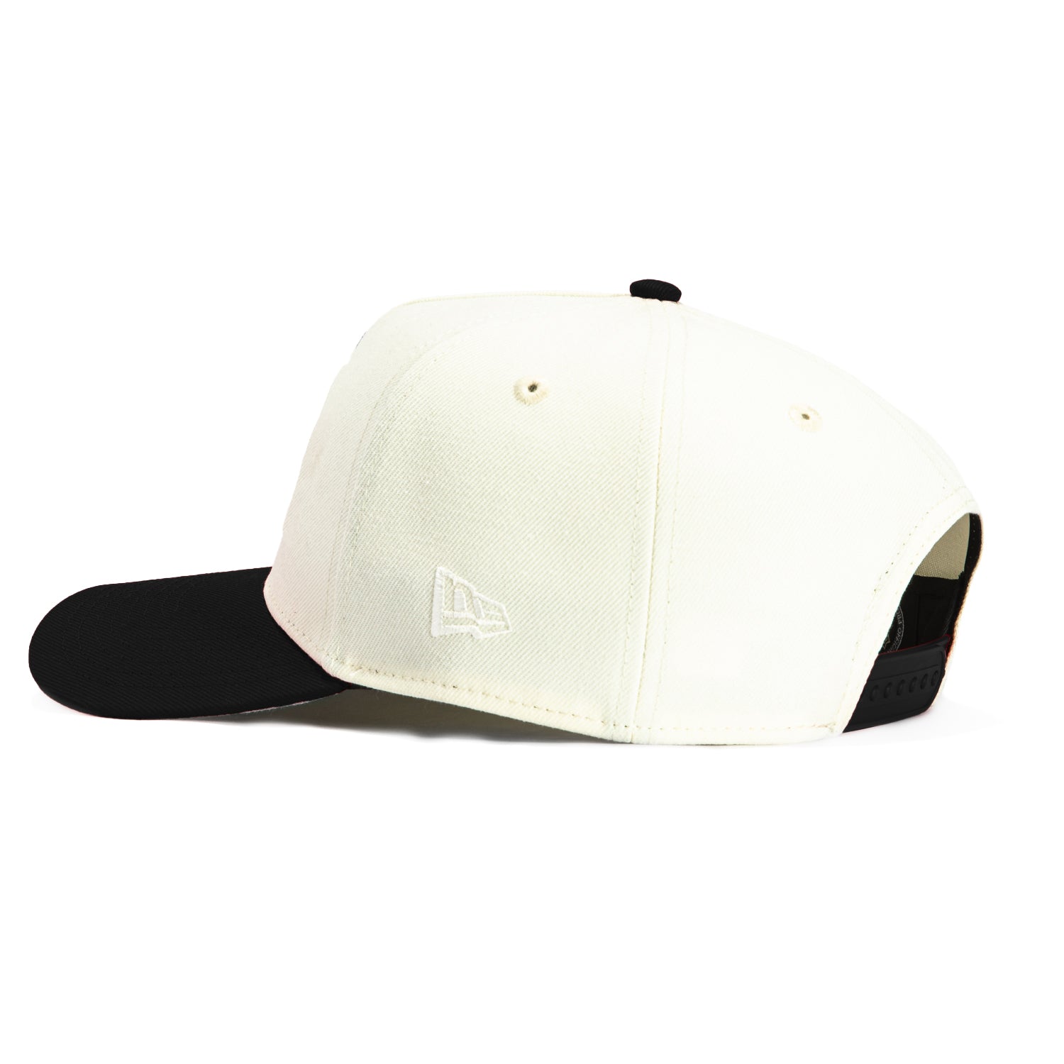 New Era 9Forty A-Frame Mascot Los Angeles Kings Logo Patch Snapback Hat - White & Black | Adjustable Baseball Cap for Men & Women | Perfect for Sports Fans, Casual Wear & Gift Giving