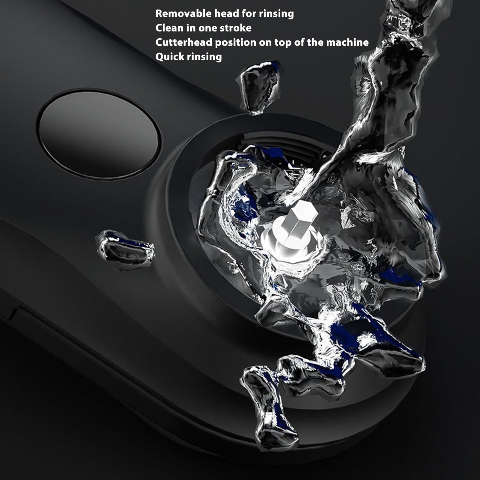 Mini Electric Razor for Men & Women - USB C Rechargeable, Waterproof, Pocket-Sized Portable Shaver with Digital Display - Perfect for Home, Car, Travel & On-The-Go Grooming