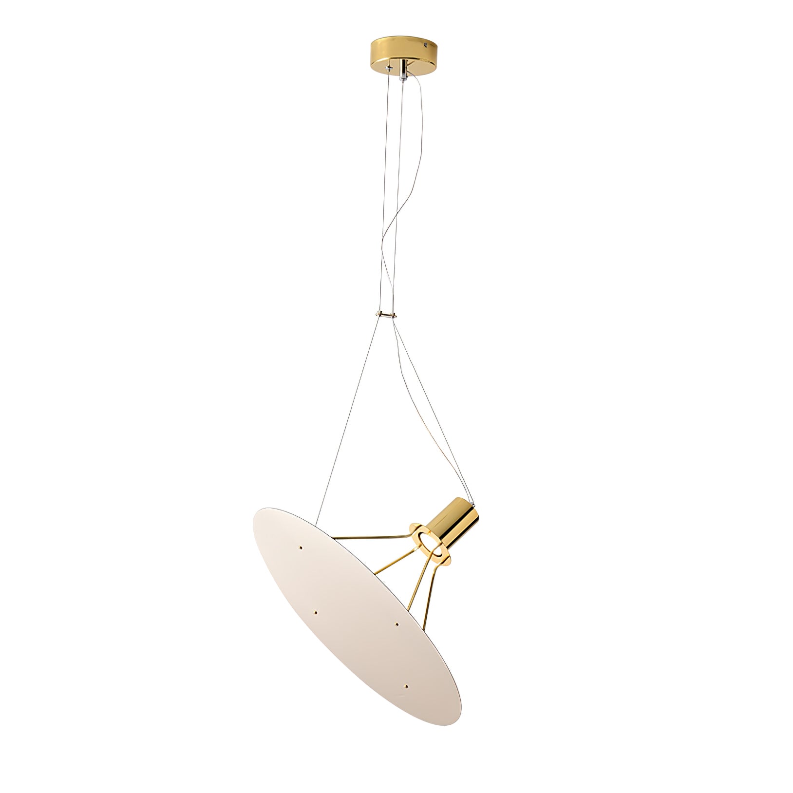 Amisol Modern Pendant Lamp - Stylish Hanging Light Fixture for Kitchen Island, Dining Room, Living Room & Bedroom Decor