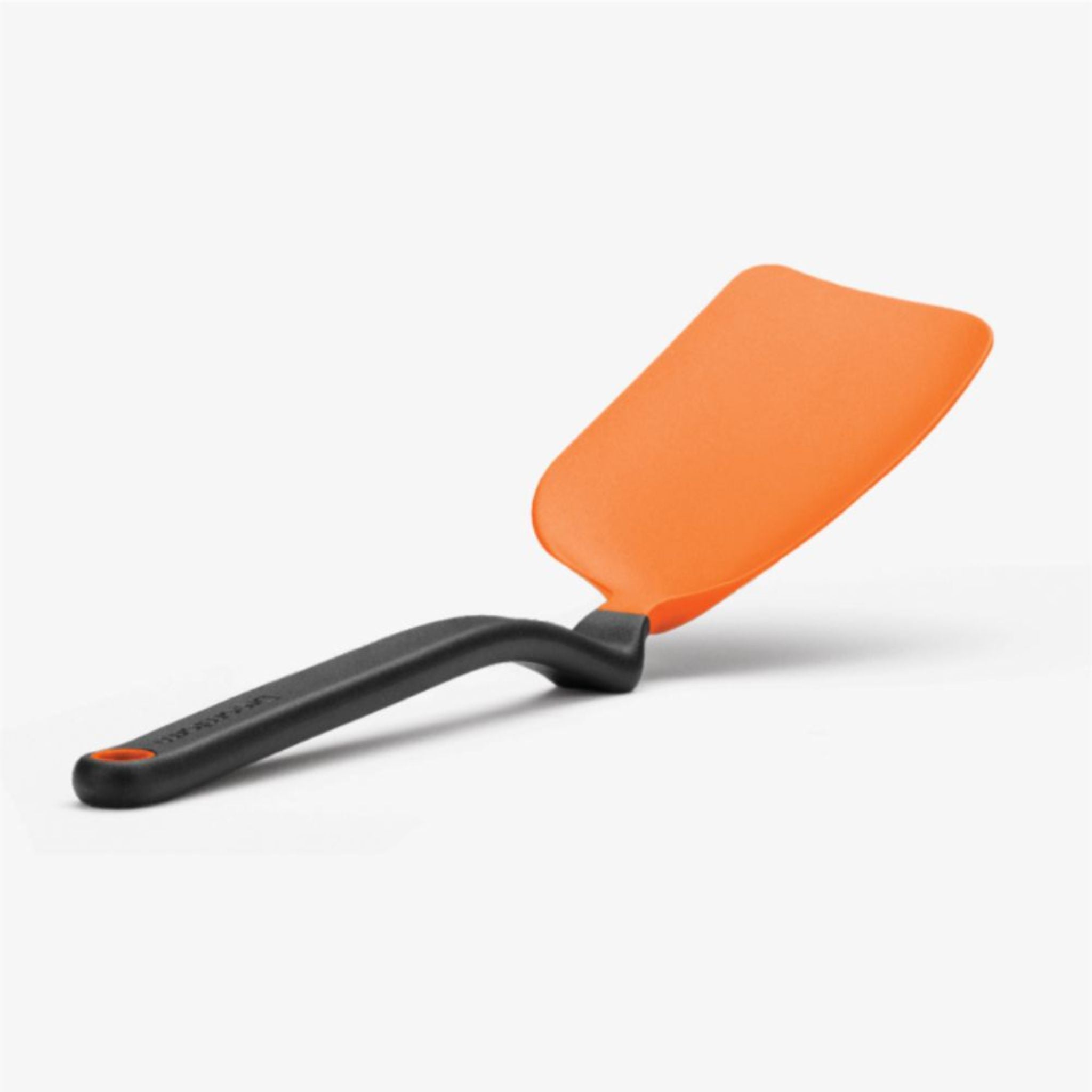 DreamFarm Nylon Turner Spatula - Mini Chopula for Non-Stick Cookware - Orange (SH DFCU3543 OR) - Perfect for Flipping Pancakes, Eggs & Delicate Foods