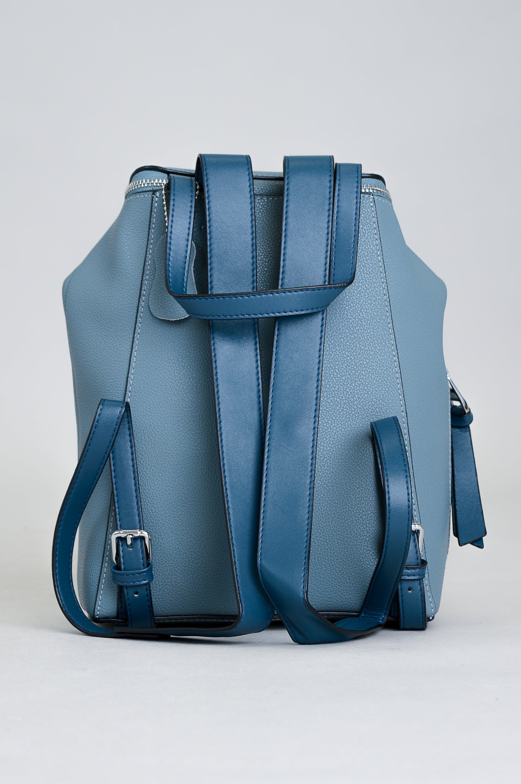 Stylish Ginny Backpack for Women - Durable Denim & Genuine Leather Design - Perfect for School, Travel & Everyday Use