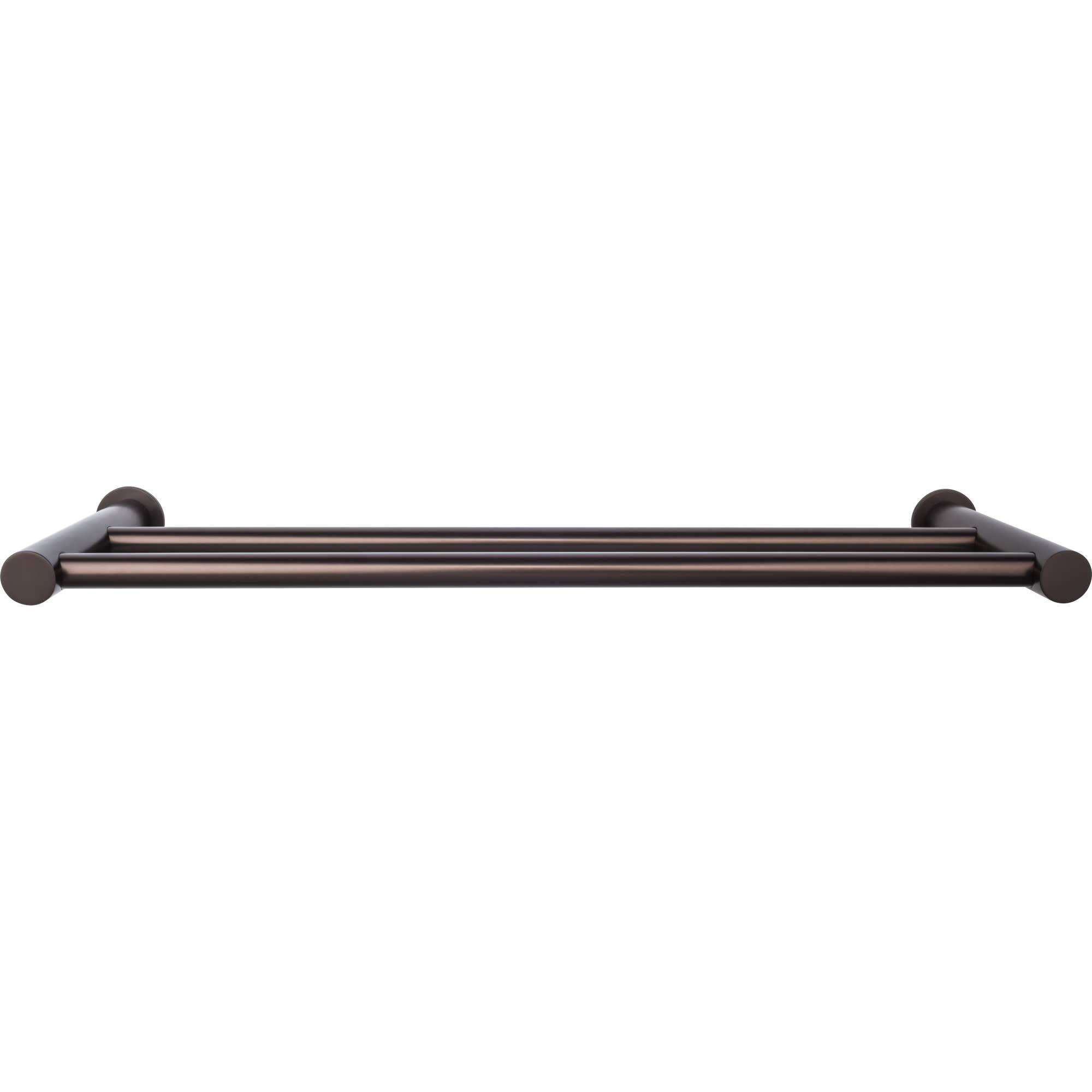 Top Knobs HOP11BSN Brushed Nickel Towel Bar - Modern Bathroom & Kitchen Accessory for Hand & Dish Towels, Spa & Hotel Decor