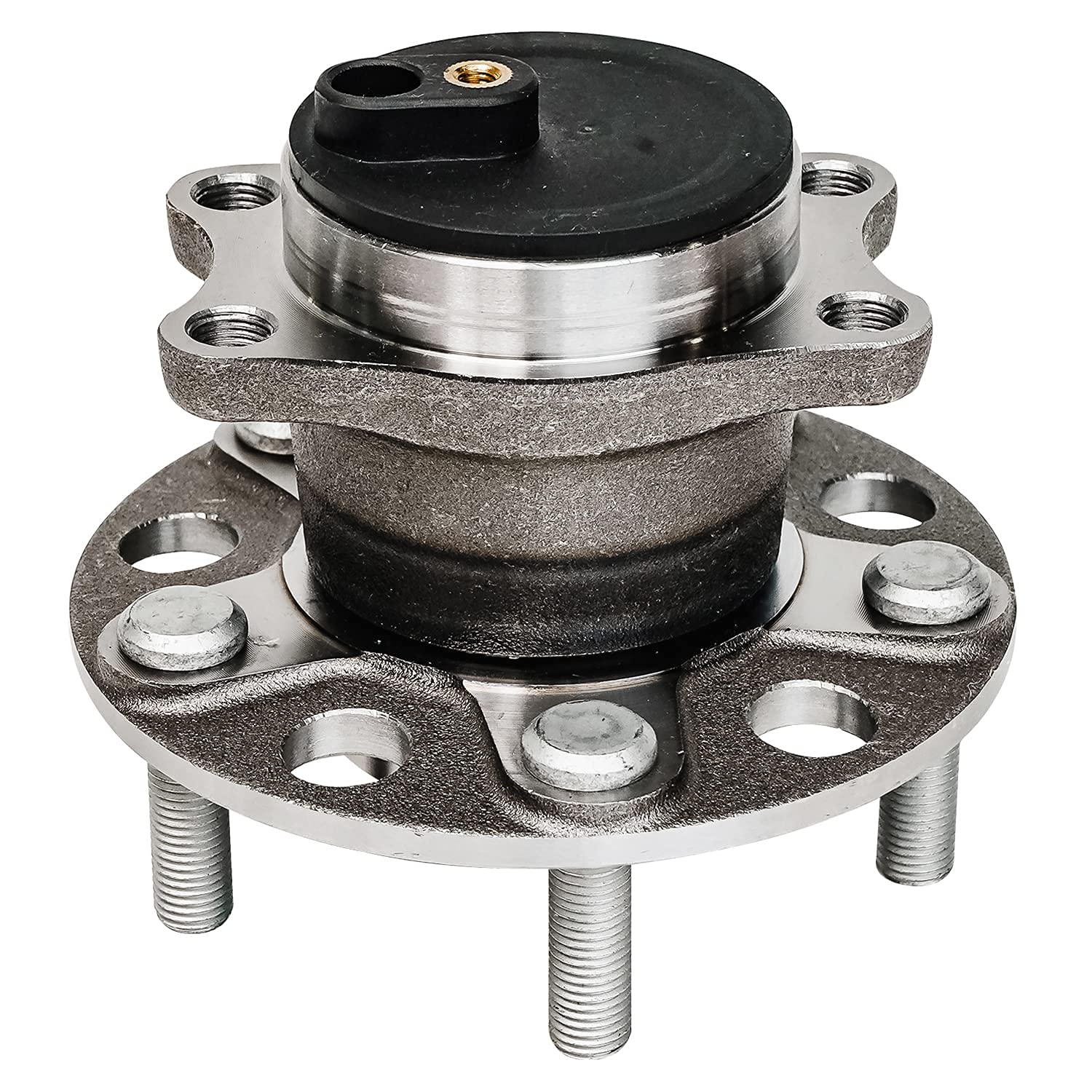 Detroit Axle - Front Wheel Drive Rear Wheel Bearing Hubs for Chrysler 200 Dodge Caliber Avenger Jeep Patriot Compass Sebring with ABS | 2 Wheel Bearing and Hub Assembly Replacement | Perfect for DIY Repairs & Professional Auto Maintenance