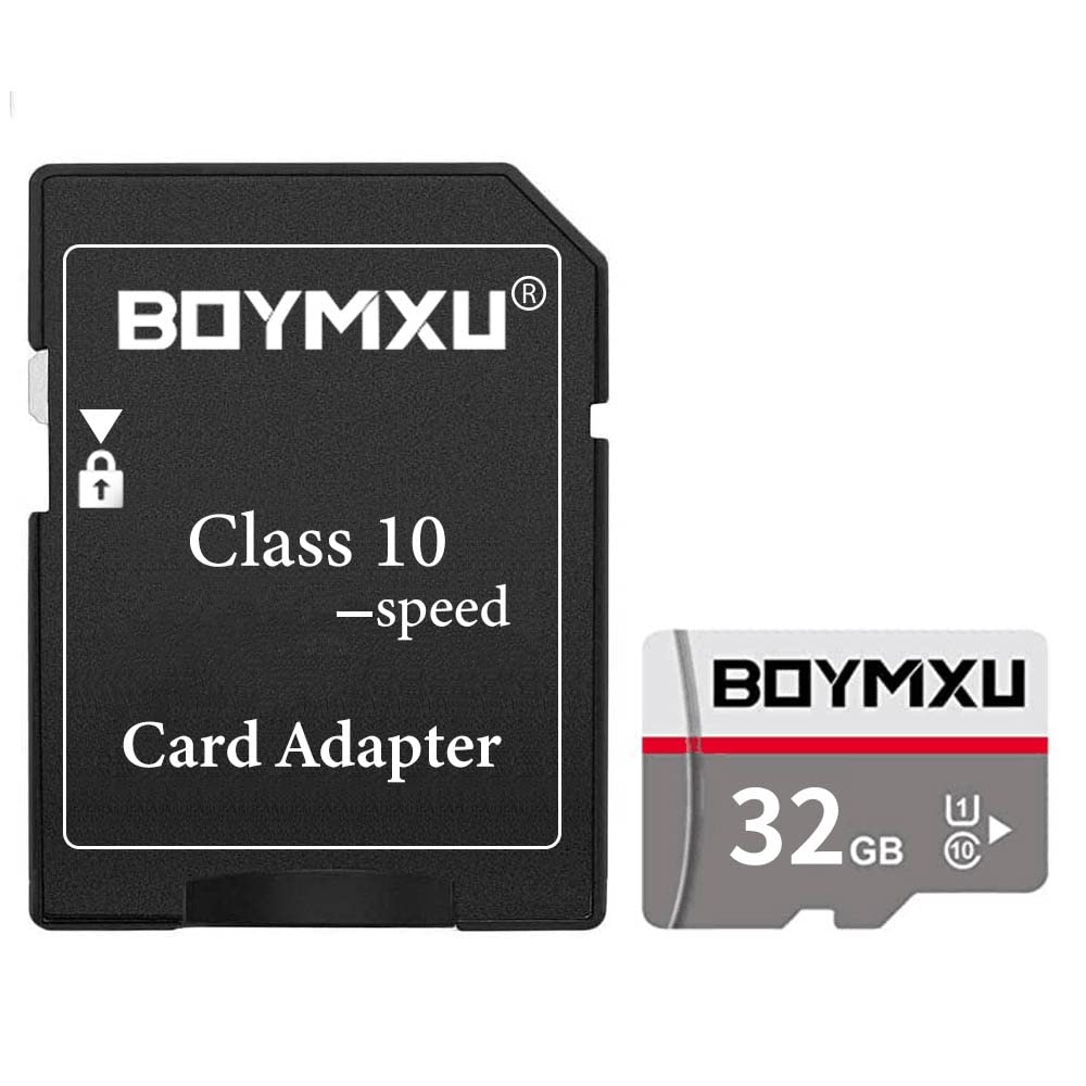 32GB Micro SD Card with Adapter - Class 10 U1 High Speed Memory Card - Compatible with Samsung Tablets, Smartphones, Cameras & Computers - Perfect for 4K Video Recording, Gaming & File Storage - 1 Year Warranty