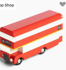 CLB The London Bus - Classic Red Double-Decker Toy Bus for Kids | Perfect for Playtime, Collectibles & London-Themed Decor