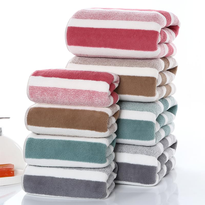 4 Colors Bath Towel and Hand Towel