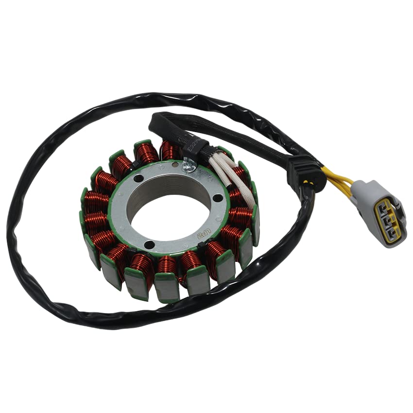 Yamaha Generator Magneto Stator Coil 8HF-81410-00 8HU-81410-00 - Compatible with RS Vector, Venture, Viking 1000, FX Nytro 1000, SR Viper 1000 & SR Venture DX 1000 EFI - High Performance Replacement Part for Snowmobile & ATV Electrical Systems