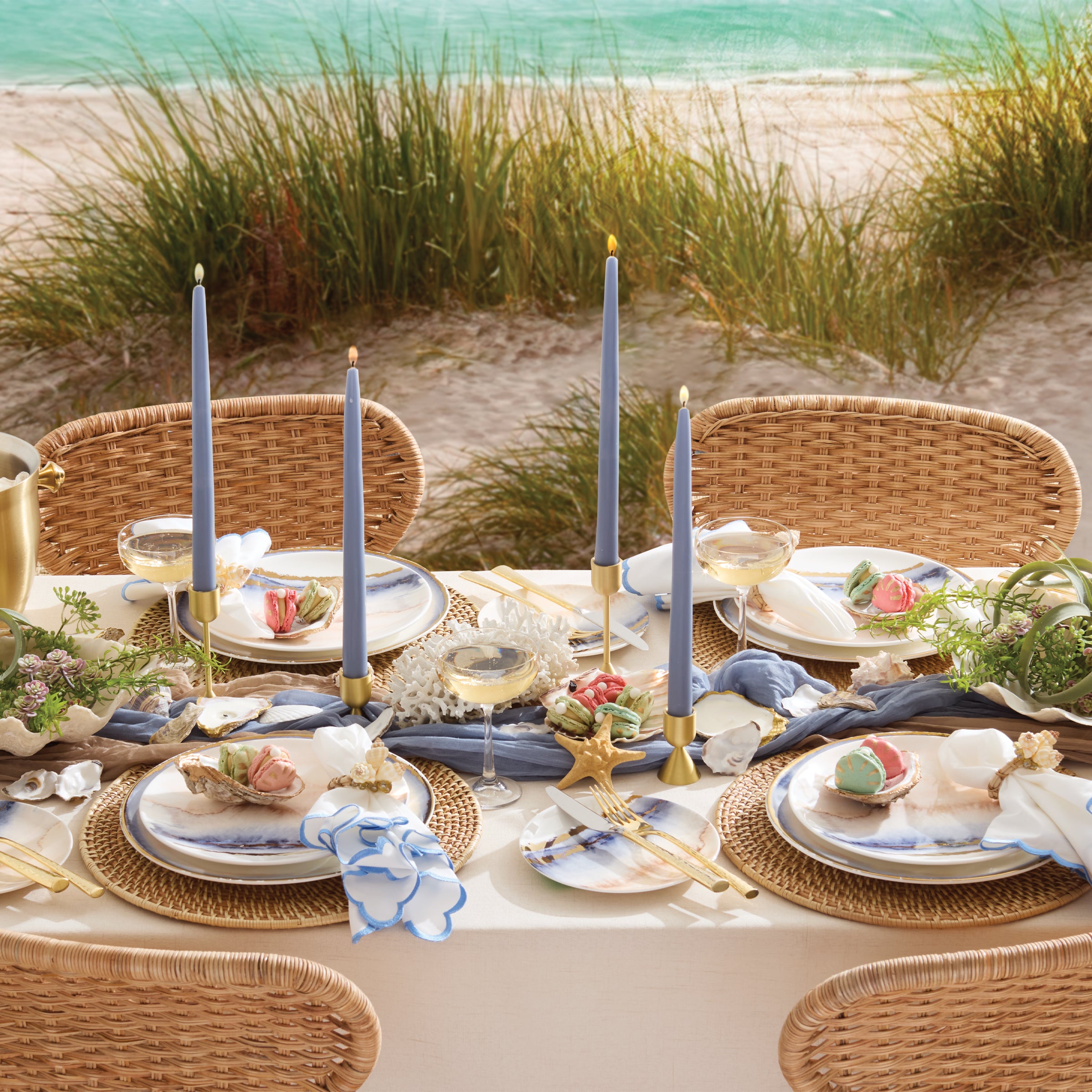Summer Radiance Accent Plate - Elegant Decorative Dinnerware for Parties & Home Decor | Perfect for Weddings, Events & Table Setting