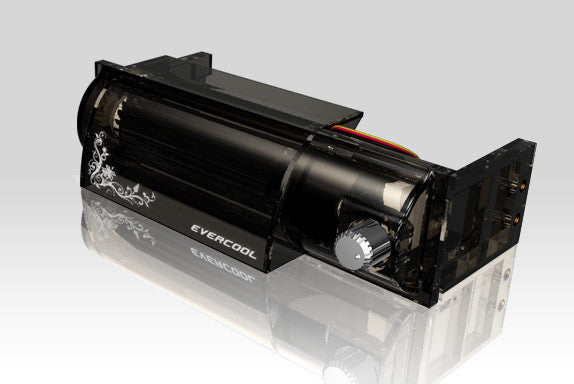 Evercool Cross Flow System Cooler PCAC2 - High Performance CPU Cooler for Gaming PCs and Workstations - Perfect for Overclocking and Silent Cooling Solutions
