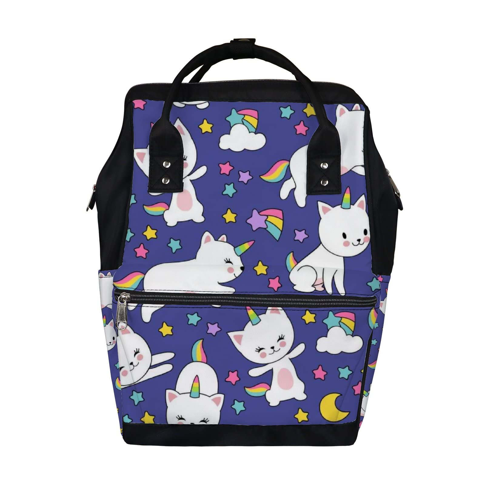 **Waterproof Kawaii Unicorn Diaper Backpack – Large Capacity Baby Nappy Changing Bag for Travel, Durable & Stylish Laptop Backpack for Women & Men – Perfect for Daycare, Outings & Family Trips**