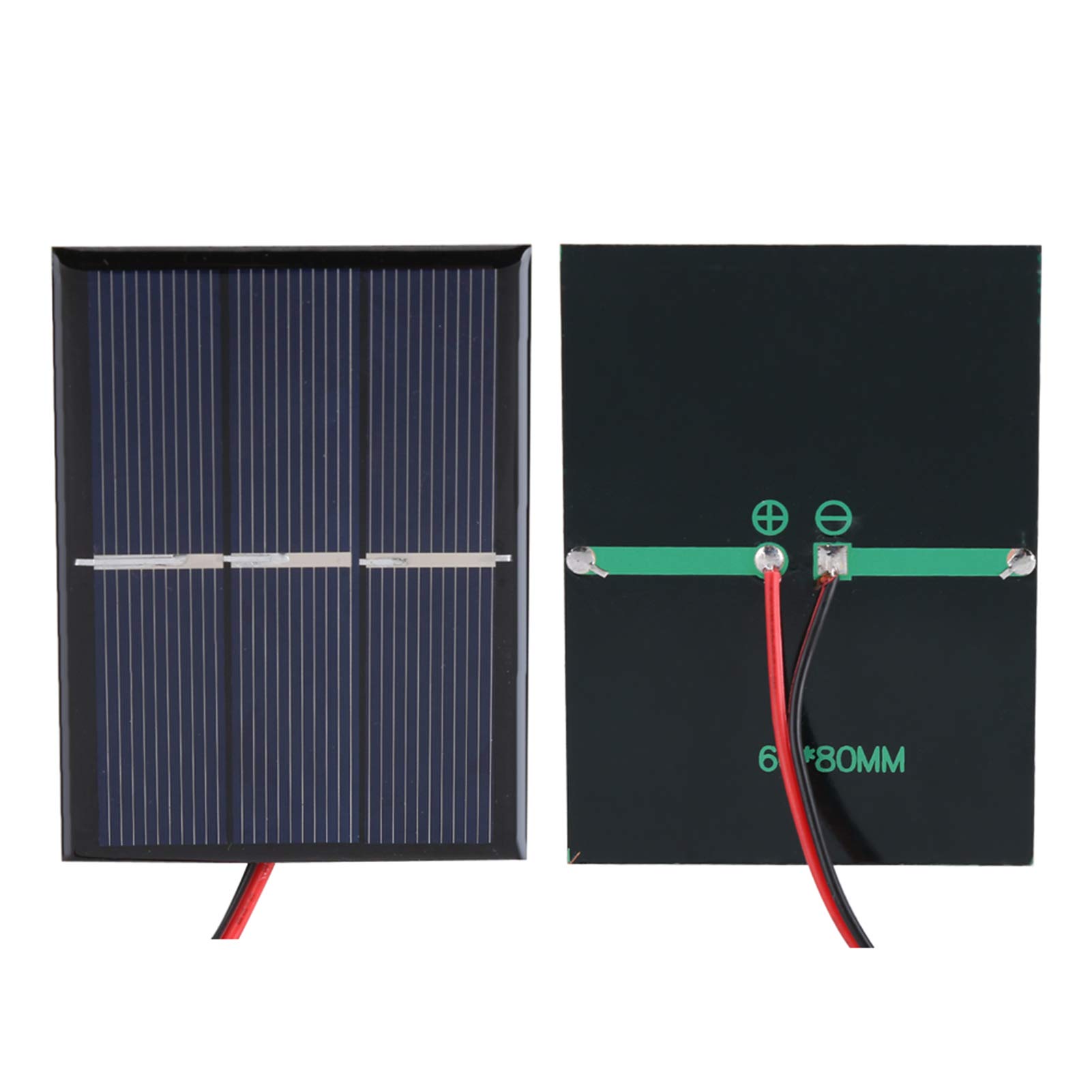 2 Pack Mini Solar Panels for Outdoor Lighting - Energy Efficient Solar Street Lights, Traffic Signals & Emergency Water Pumps | Perfect for Garden, Pathway & Emergency Power Supply