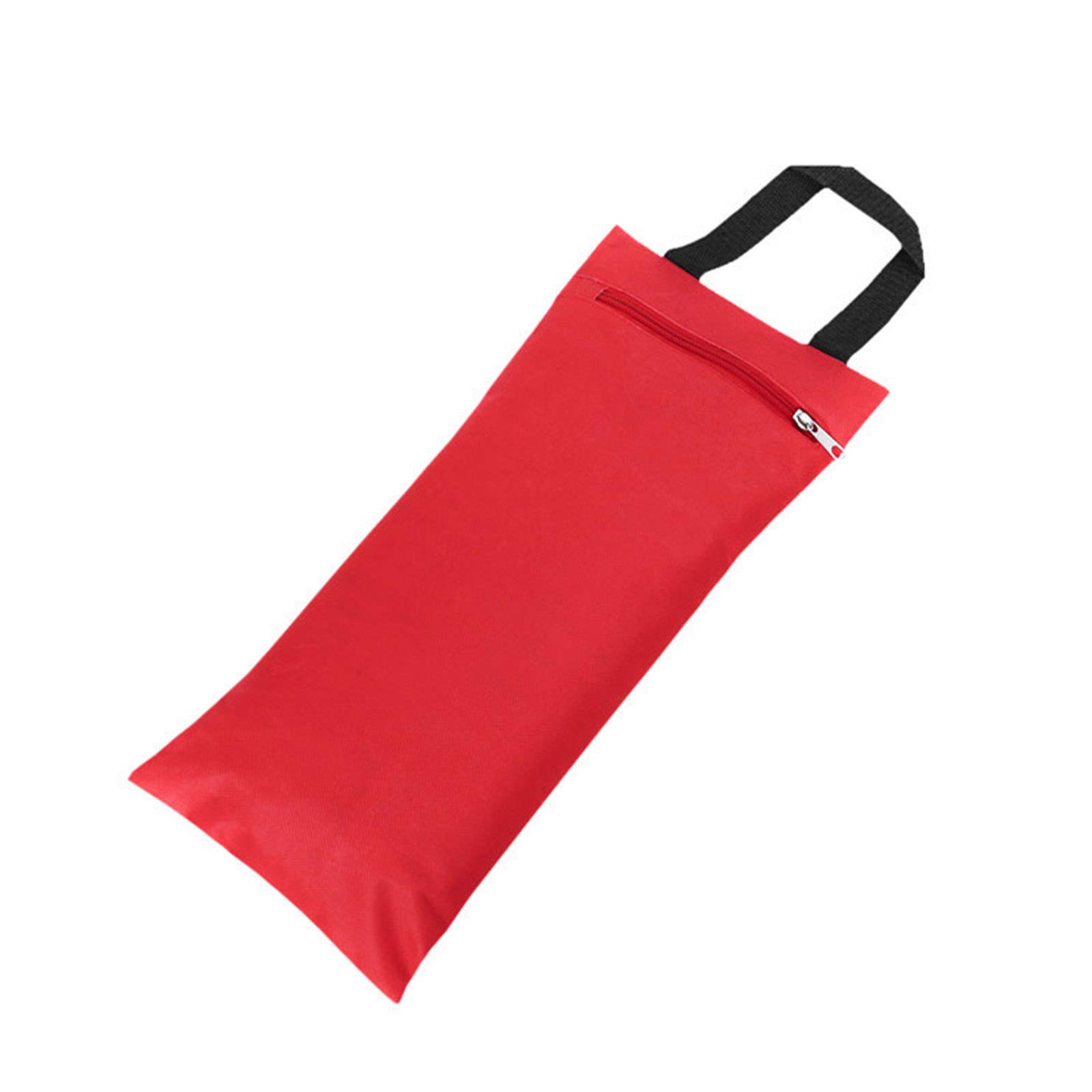 Foldable Weighted Yoga Sandbag with Single Handle - Portable Fitness Equipment for Strength Training, Yoga, Pilates & Home Workouts - Perfect for Travel & Gym Use