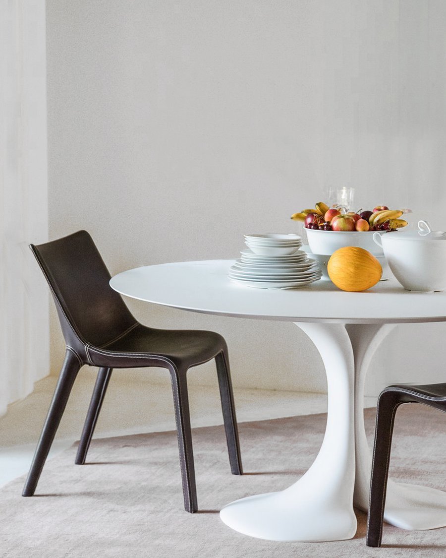 Didymos Modern Dining Table by Driade - Stylish & Durable for Kitchen, Dining Room & Open Concept Living Spaces