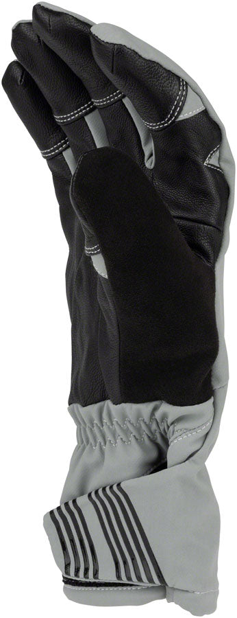 45NRTH 2024 Sturmfist 5 Winter Gloves - Glacial Grey, Full Finger, X-Large - Waterproof & Insulated for Snowboarding, Skiing & Cold Weather Activities