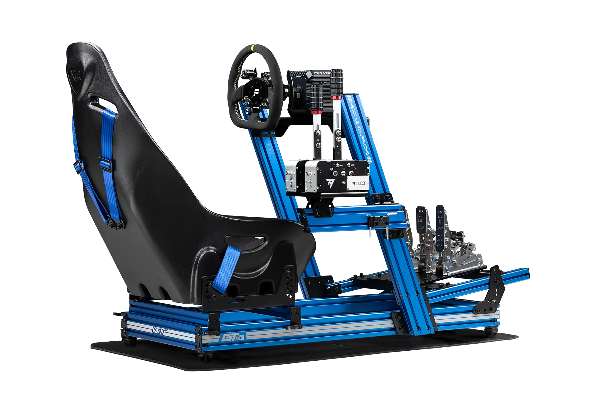 Next Level Racing GT ELITE FORD Wheel Plate Edition - Premium Racing Cockpit for Simulators | Perfect for Gaming, Racing Enthusiasts & Professional eSports Setup