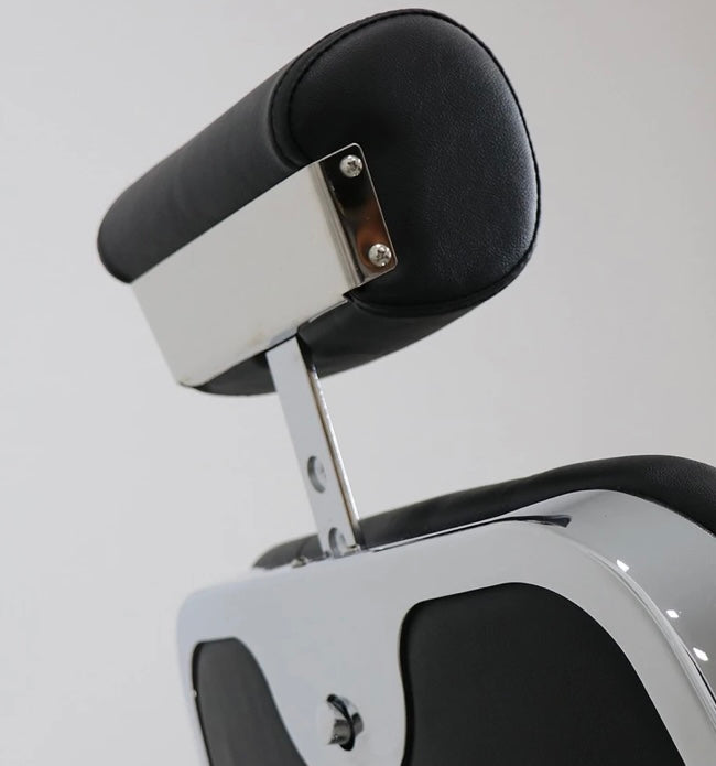 Professional Supreme Barber Chair for Salon & Home - Heavy Duty Hydraulic Styling Chair with Adjustable Height & Swivel Base | Perfect for Barbershops, Salons & Home Grooming Stations