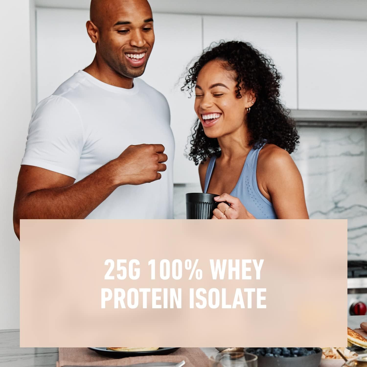 Isopure Zero Carb 100% Pure Whey Protein Isolate Powder - Lactose Free, Gluten Free, Unflavored with Added Vitamins - 25g Protein Per Serving, 3lb (47 Servings) - Ideal for Post-Workout Recovery & Keto Diet Support