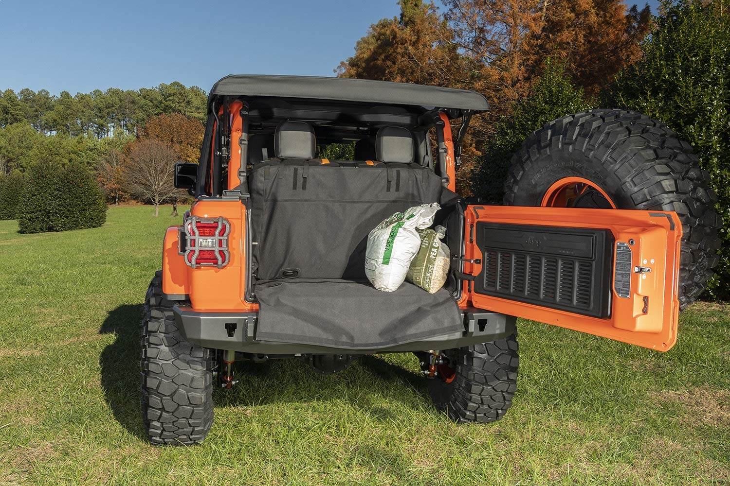 Rugged Ridge C3 Cargo Cover for Jeep Wrangler JL (2018-2025) | Heavy-Duty Waterproof Trunk Organizer | Perfect for Off-Roading, Camping & Outdoor Adventures