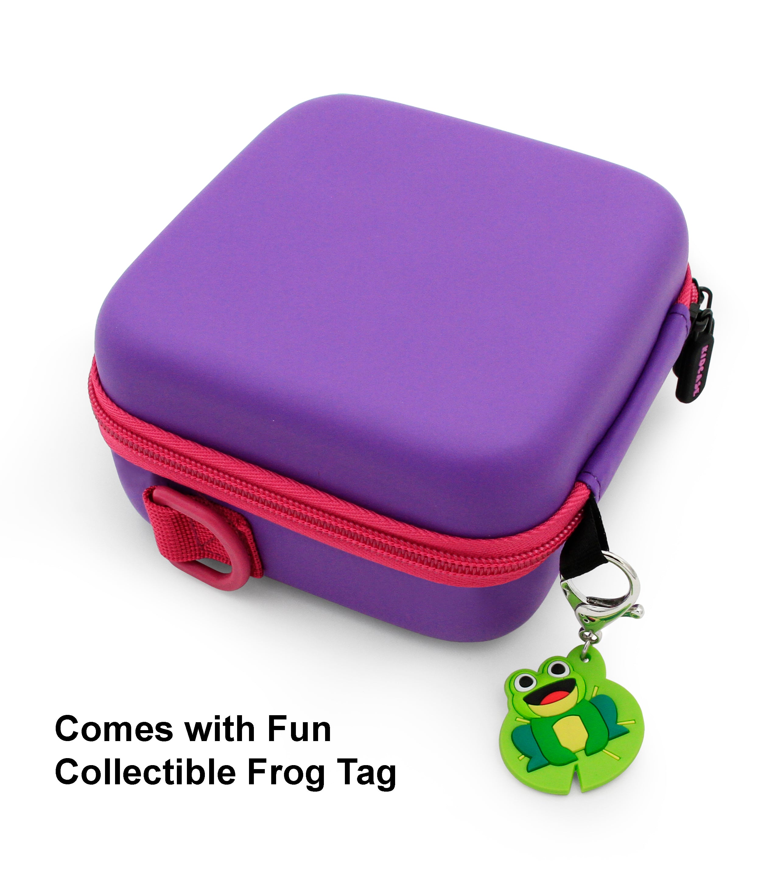 CASEMATIX Travel Case for LeapFrog Rockit Twist Handheld Learning Game - Portable Toy Storage Box with Shoulder Strap, Accessory Pockets & Keychain - Perfect for Kids Travel, School & On-the-Go Learning