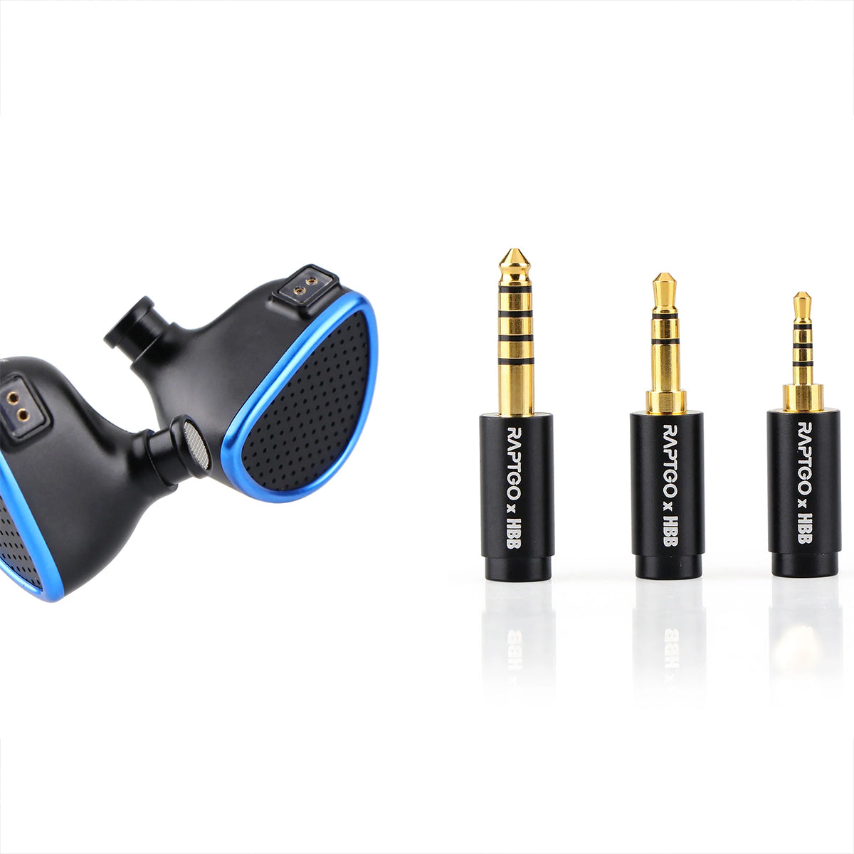 Raptgo x HBB Hook X Open Back Planar Magnetic Piezoelectric Universal IEM Earphones - Premium Audiophile Earbuds for Studio Monitoring, Gaming & Music Listening