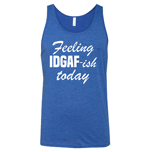 IDGAFish Today Unisex T-Shirt - Funny Sarcastic Graphic Tee for Men & Women - Casual Wear, Gifts, Parties & Everyday Outfits